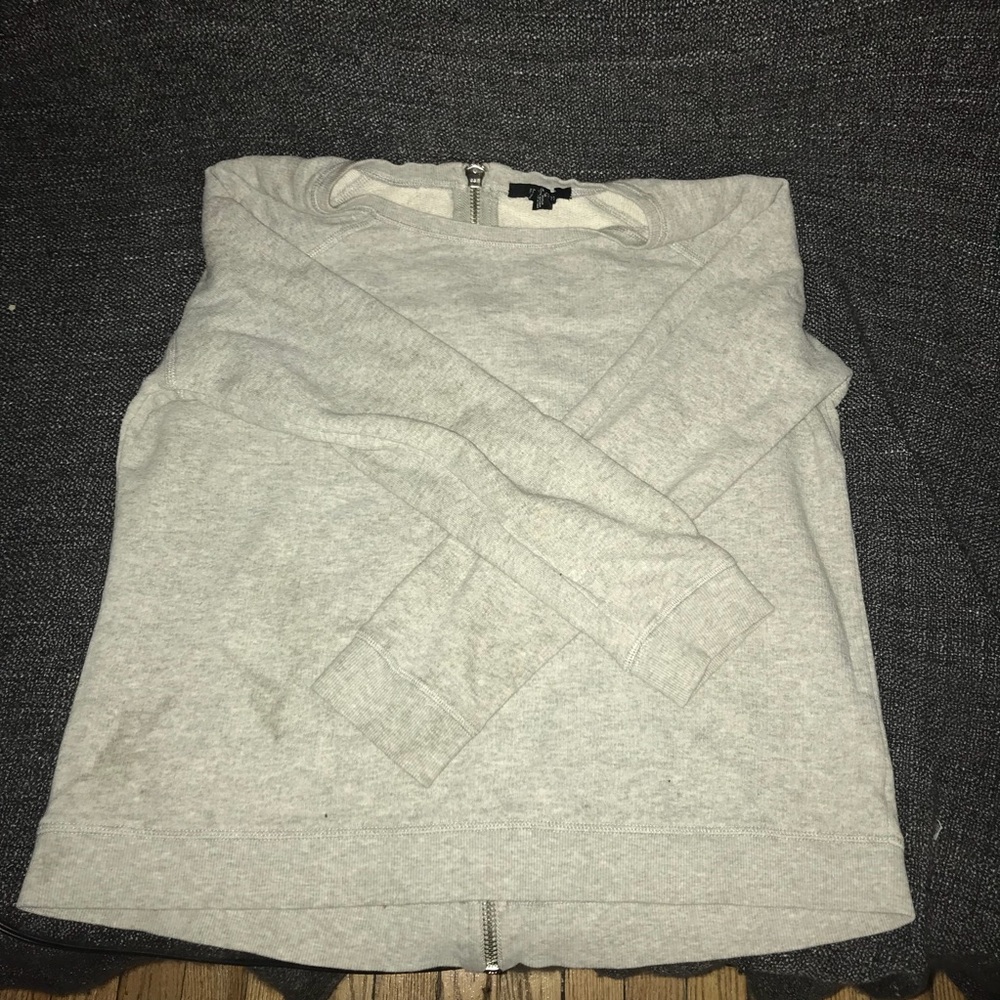 Gray sweater